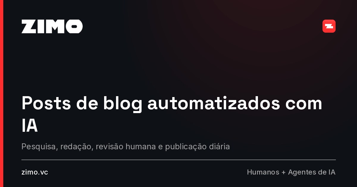 Posts de blog automatizados com inteligência artificial para SEO e GEO