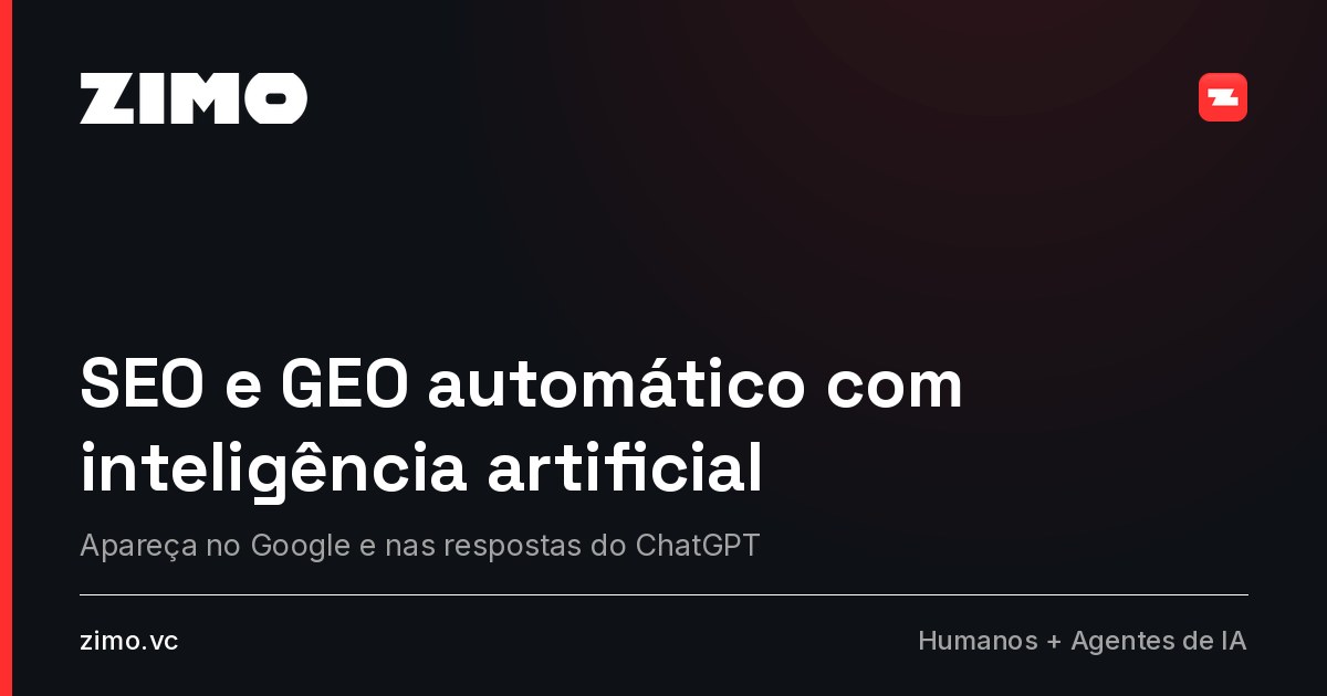 SEO e GEO automático com inteligência artificial para ampliar a presença digital de um negócio