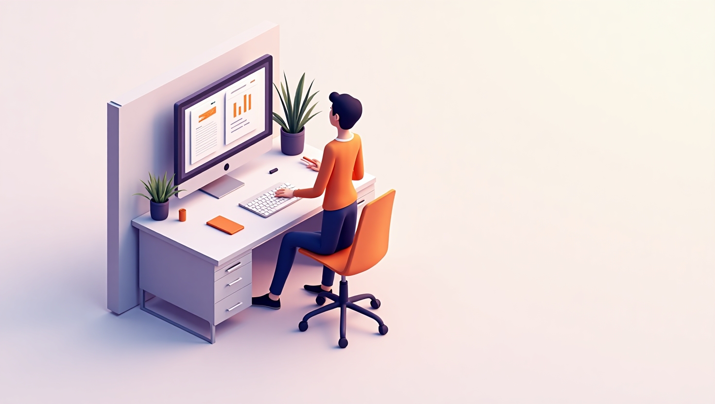 equipe comercial em escritório olhando painel de vendas em um monitor com atendimentos de pré-vendas organizados