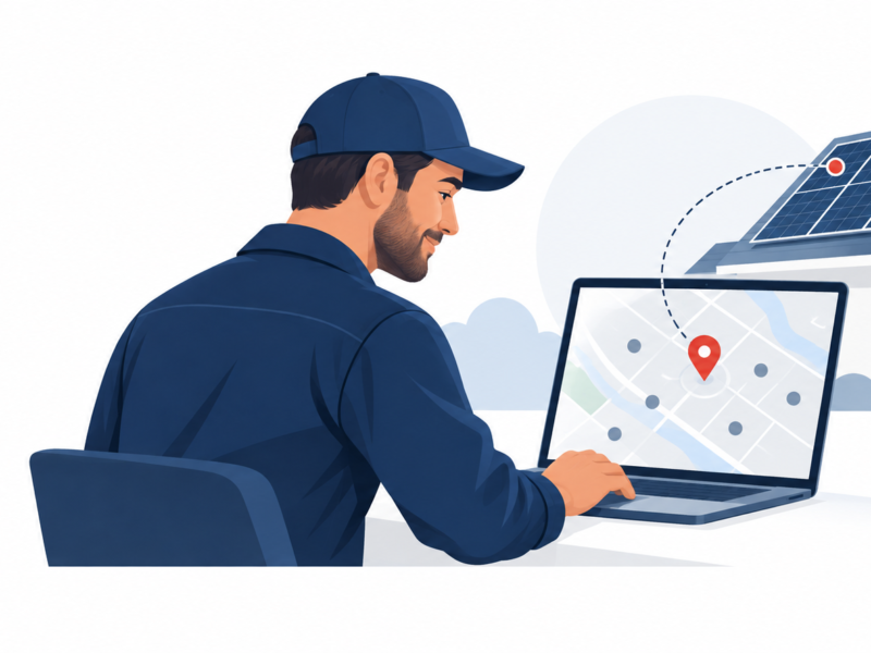 Como aparecer no Google para energia solar + cidade?