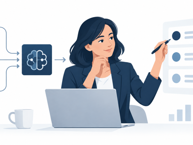 IA para relatórios de marketing: decisões com dados
